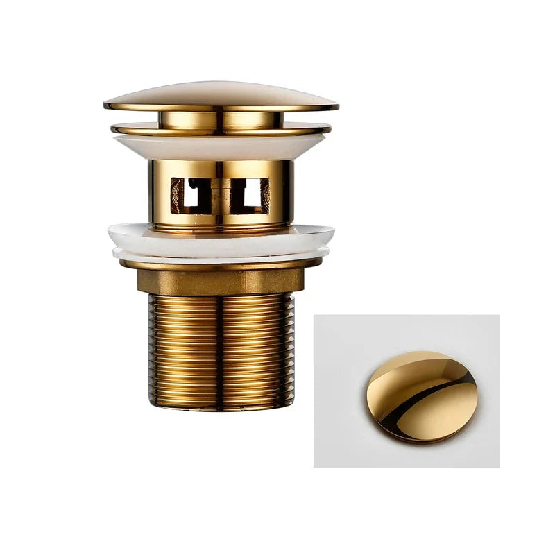 Pop2026 Edition Up Drain Button Sink Stopper Corrosion Resistant Bathroom Accessory For Kitchen Or Bath Contemporary Renovation