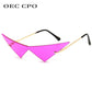 Eye Cat Sunglasses Rimless Oversized Triangle Frame Summer 2026 Trend UV400 Protection