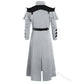 Gothic Steampunk Trench Coat Halloween Costume Jacket