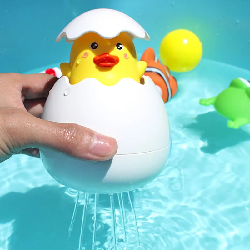 Bathing Baby Toy Kids Cute Duck Penguin Dinosaur Sprinkler Swimming Fun