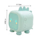Alarm Kids Clock Dinosaur LED Clock With Temperature Display Voice Control Sleep Trainer Back to School 2025 Cute Gift