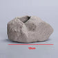 Ceramic Vase Stone Texture Tabletop Sculpture Vase Household Decor Fall 2025 Wedding Centerpiece Rustic Gift