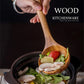 Eco-Friendly Cooking Spoons Non-Stick Safe 2026 – Organic Teak Wooden Kitchen Utensil Kit