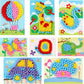Creative DIY Plush Ball Painting Kit for Kids - Educational Cartoon Crafts, Handmade Material, Fun Puzzles for Children