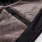 Men’s Windproof Jacket - Quilted Bomber Fleece Lined Hiking
