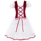 velvet bodice, tulle skirt, short puff sleeves, for dance class – Breathable girls' ballet tutu dress