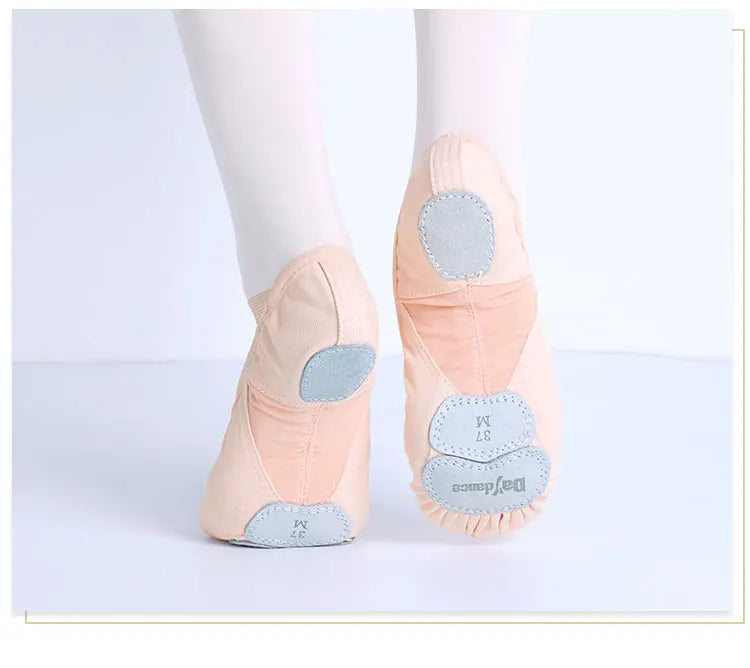 Flattering Supportive Women Ballet Shoes - Split Sole Mesh