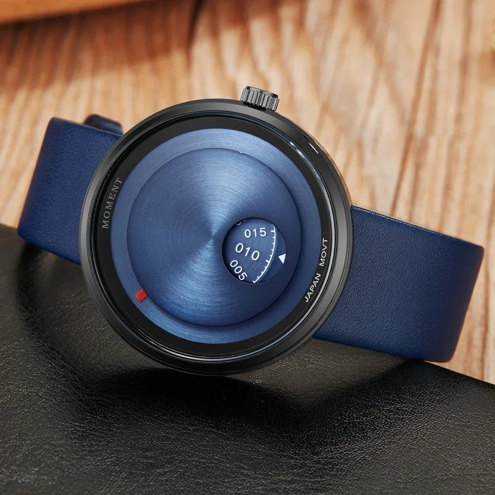 Quartz Watch Minimalist Leather Strap Couple Watch Kit Fall 2025 Water-Resistant Japanese Movement Gift