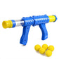 Foam Ball Gun Kids Air Powered Plush Bullet Shooter Toy Desktop Indoor Outdoor Fall 2025 Safe EVA Play