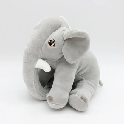 Mini Elephant Plush Toy 20cm Plush Stuffed Animal with Suction Cup for Hanging Decoration