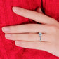 Ring Engagement Sterling Silver Solitaire Ring Austrian Crystal Fall 2026 Timeless Sparkle Gift Idea