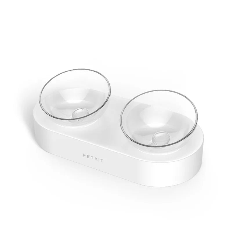 Pet Bowls Flexible Double Feeder Station Household 2025 Anti Spill Simple Clean Feeding For Dogs And Cats