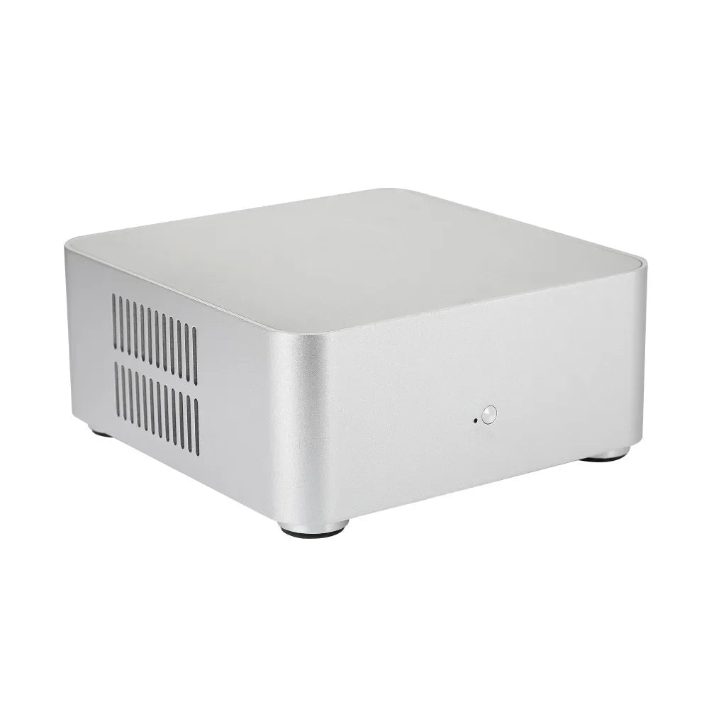 ITX Mini Case All Aluminum Chassis With Built In PSU
