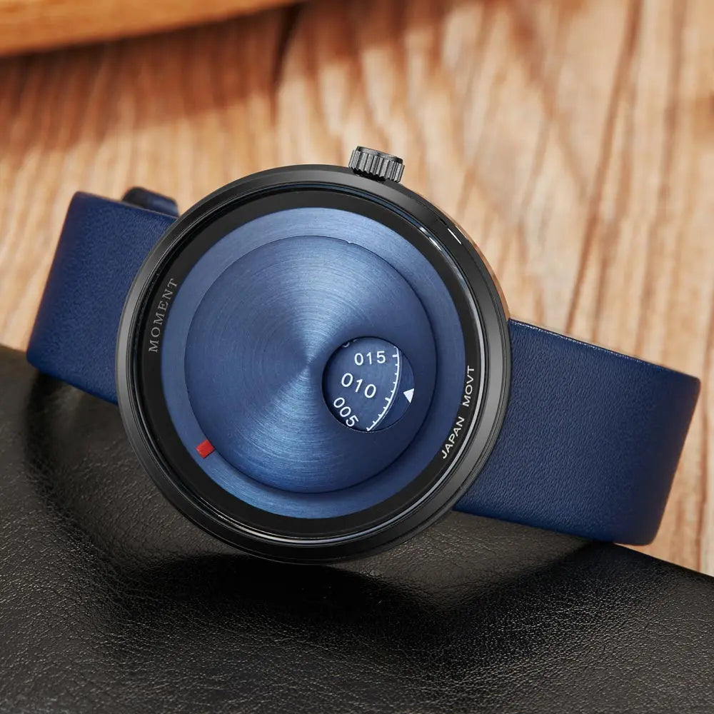 Quartz Watch Minimalist Leather Strap Couple Watch Kit Fall 2025 Water-Resistant Japanese Movement Gift