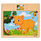 Vehicle Wooden Animal Puzzles for Kids Educational Gift