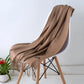 Cozy Warm Women Scarf - Long Fringe, Cashmere, Winter