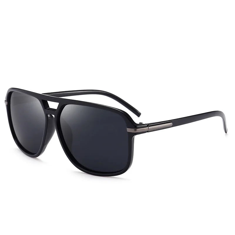 Timeless Pilot Vintage Polarized Sunglasses for Men UV400 Retro Shades