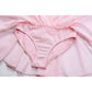 Plush girls ballet leotard with tutu - chiffon skirt, stretch fabric, for dance class