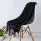Cozy Warm Women Scarf - Long Fringe, Cashmere, Winter
