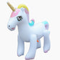 Unicorn Inflatable PVC Giant Water Spray Pool Float Kids Summer 2025 Backyard Party Splash Toy