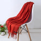 Cozy Warm Women Scarf - Long Fringe, Cashmere, Winter