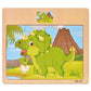Vehicle Wooden Animal Puzzles for Kids Educational Gift