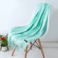 Cozy Warm Women Scarf - Long Fringe, Cashmere, Winter