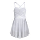 Lyrical, Glitter Mesh, Polyester, For Ballet, Gymnastics – Light Girls’ Dance Dress