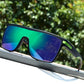 Sunglasses Polarized for Men Square Oversized UV400 Anti-Glare Goggles
