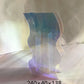 Acrylic Vase M Size Patterned Tabletop Vase Fall 2025 Rainbow Sunlight Reflection Desktop Household Decor Gift