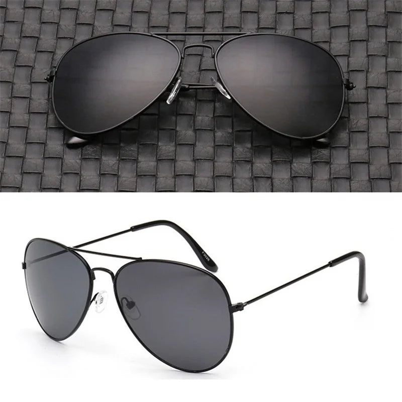 Double 2025 Bridge Aviation Sunglasses for Women - UV400 Alloy Frame Mirror Glasses