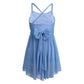 Light Girls' Dance Dress - Flowy, Glittery Mesh, Ballet & Gymnastics Costume