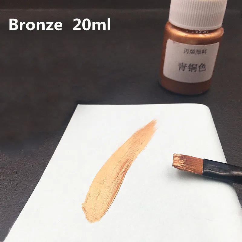 Acrylic Paint Metallic Water-Resistant Non Fading for Statuary and DIY Graffiti Crafts TikTok Viral 2026 Gift