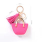 Free 1+1 Birkin Inspired Mini Hand Bag - PU Leather Coin Bag Charm Keychain