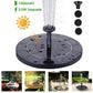 Floating Solar-Powered Fountain Pump for Pond & Garden