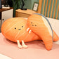 Plush Salmon Pillow Realistic Food Cushion Cozy Gift