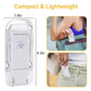 Mini LED Clip Book Light - USB Battery-Powered, Brightness Flexible Eye Protection Bookmark for Night Reading