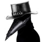 Plague2025 Edition Doctor PU Leather Mask Steampunk Halloween