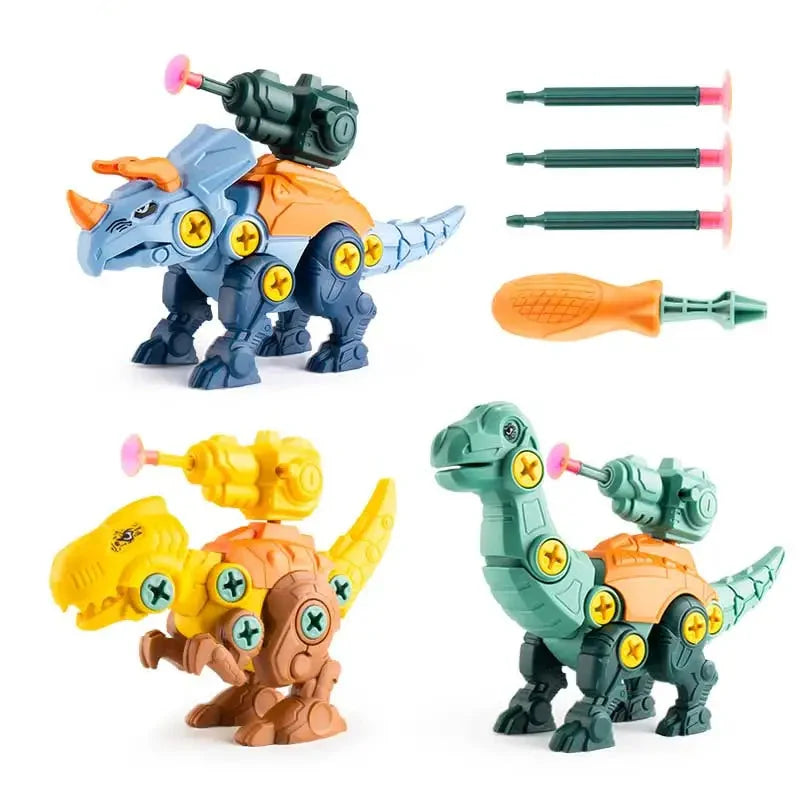 Dinosaur Educational Building Kit Montessori STEM Puzzle Toy For Kids Back To School 2025 Gift