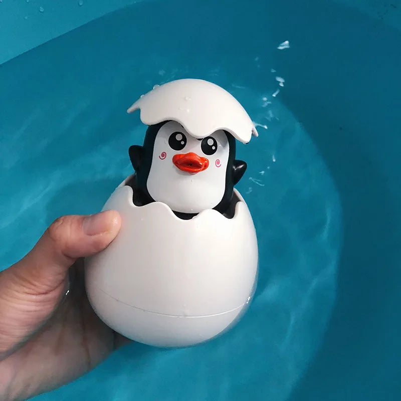 Bathing Baby Toy Kids Cute Duck Penguin Dinosaur Sprinkler Swimming Fun