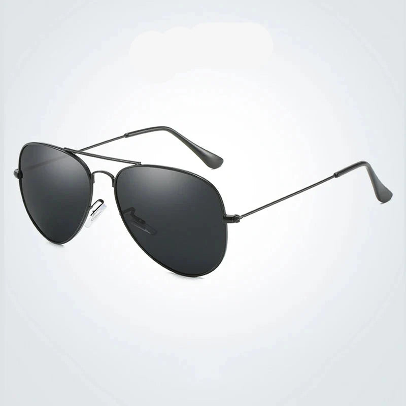 Timeless Pilot Sunglasses Polarized Metal Shades UV400 for Men and Women