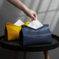 Leather Tissue Box - Scandinavian Car & Household Decor, Large Storage Napkin Holder