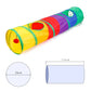 Tunnel Cat Pet Tube - Collapsible Indoor Outdoor Toy for Kittens and Puppies, Fun Hiding and Exercising Puzzle