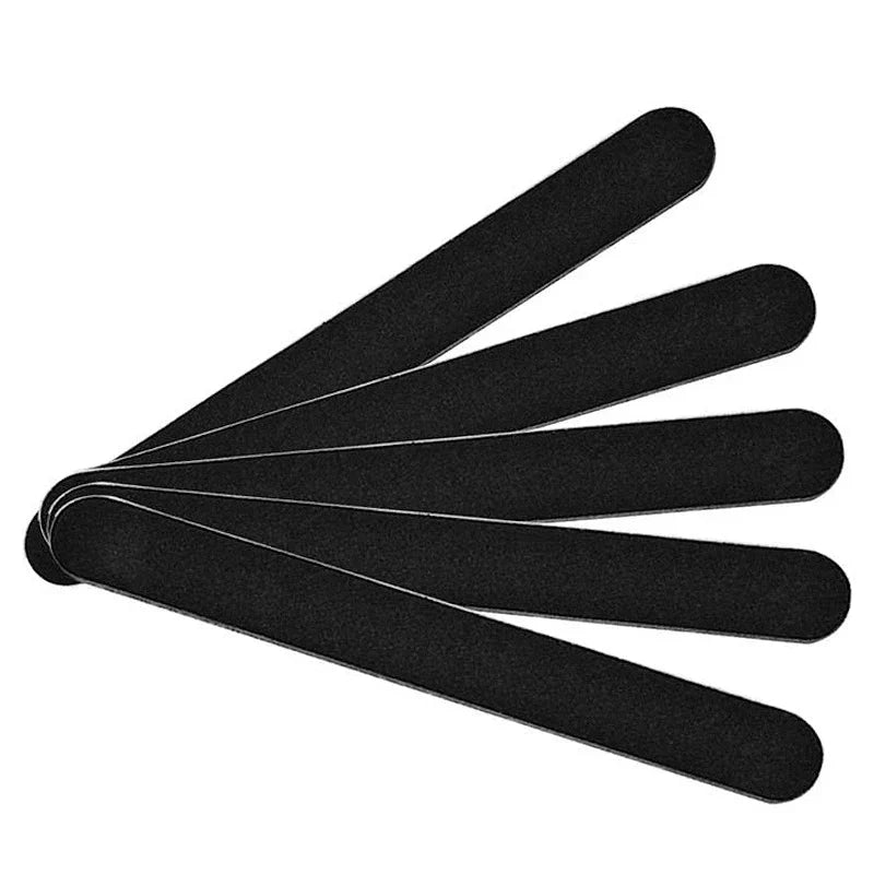 Nail Files 5 Piece Emery Board Kit Back to School 2026 Sandpaper Nail File Kit DIY Manicure