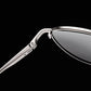 Metal Aviation Frame Color Changing Sunglasses for Men, Pilot Day Night Vision Driving