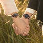 Couple Wooden Watches Handmade Quartz Date Unisex Display
