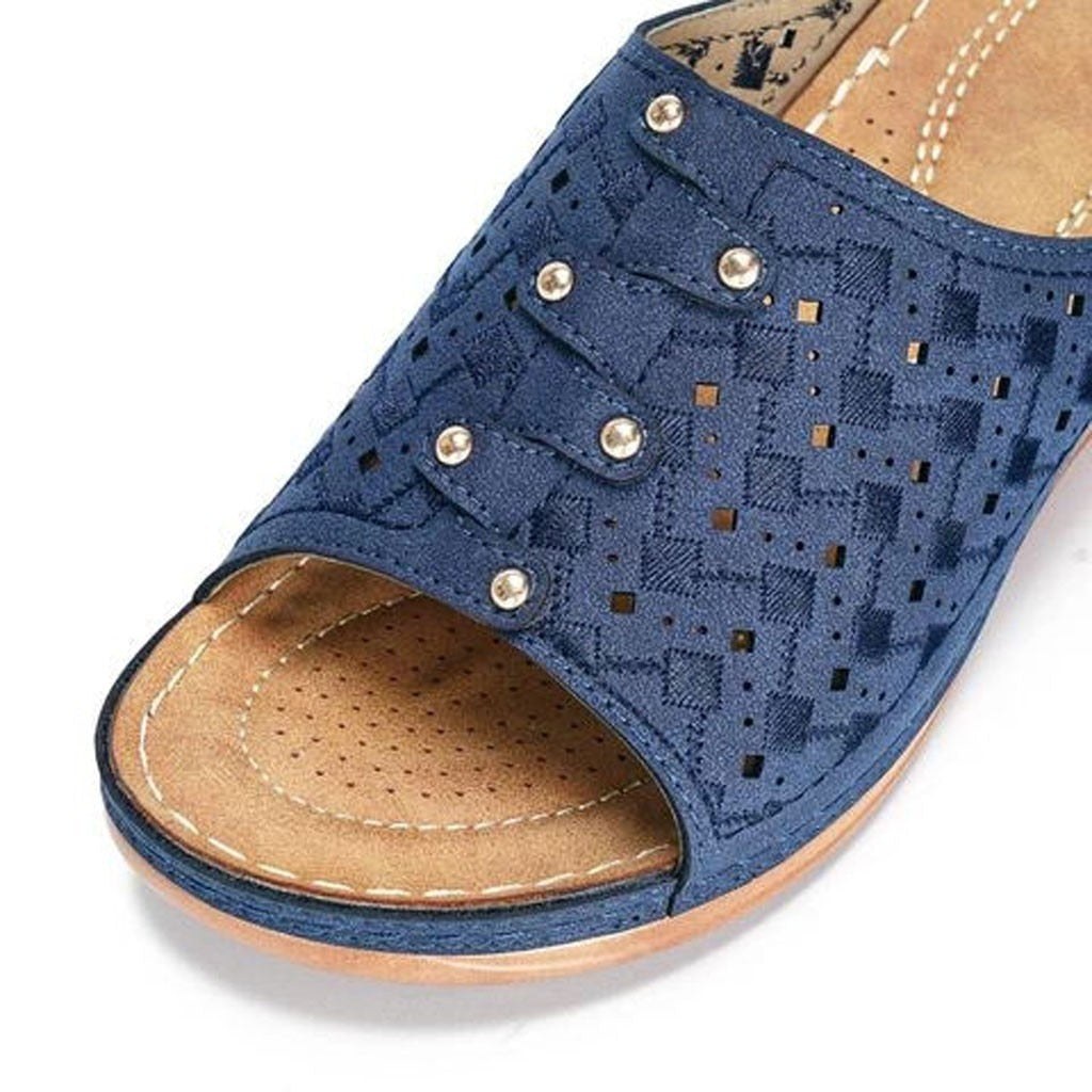 Orthopedic Summer Sandals for Women with Elevated Insole and Breathable Open Toe Design for Ultimate Comfort-4
