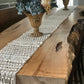 Runner Table Cotton Macrame Bohemian Style Holiday Table Decor Christmas 2025 Handmade Cozy Rustic