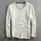 Plush Timeless Men's V Neck Sweater - V Cut, Cotton, Casual