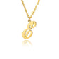 Gold Personalized Initial Necklace - Elegant Minimalist Gift for Women, Weddings & Anniversaries